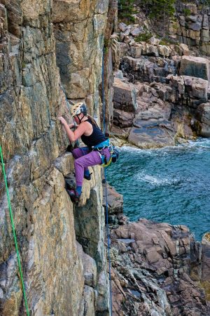 The Atlantic's Edge: A Climber's Dance