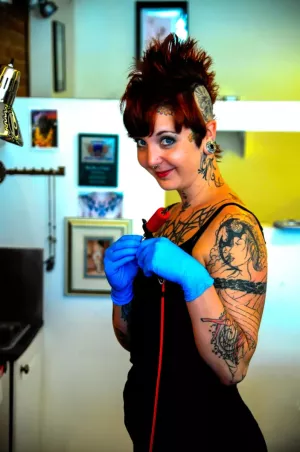 Playful Ink: Karen Hall's Studio Antics