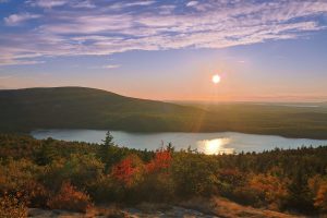 Early Sunset on Mt. Desert