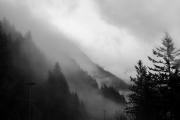 Fog Hides the Valley in Garibaldi Provincial Park
